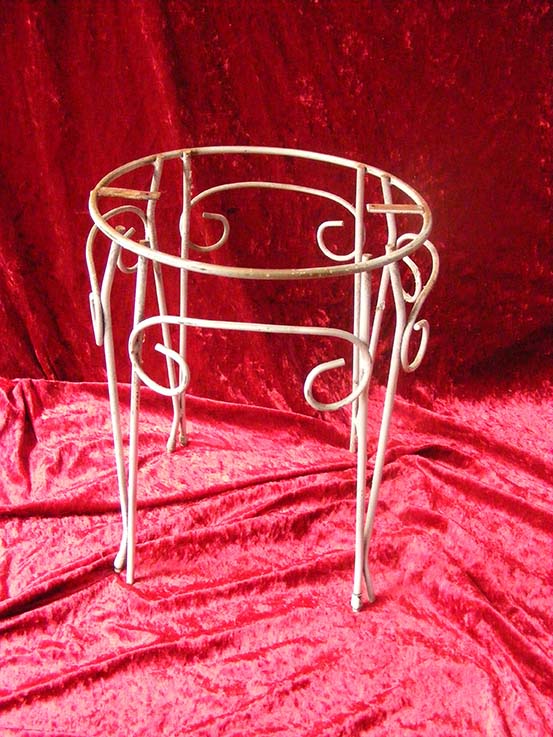 Small Metal Side Table - Prop For Hire