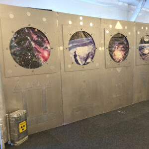 Space Portal Window Backdrop - Prop For Hire