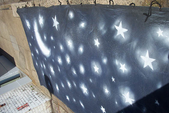 Stars Backdrop - Prop For Hire