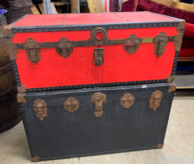 Steamer Trunks 4 - Prop For Hire