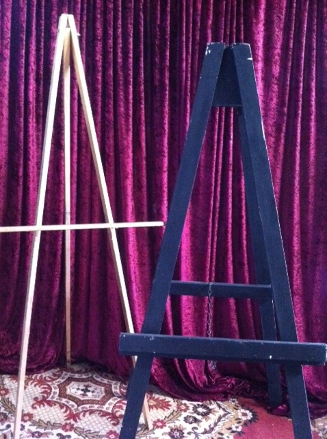 Tall Easels - Prop For Hire