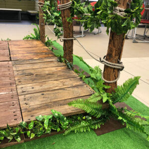 Timber and Rope Bridge - Prop For Hire