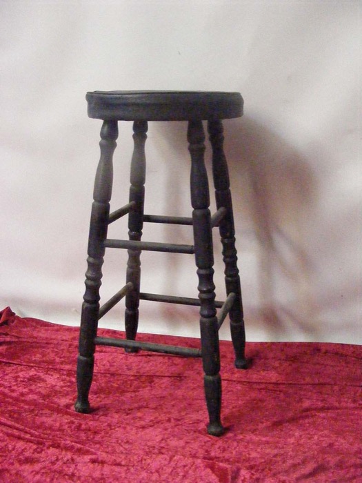 Timber Barstool - Prop For Hire