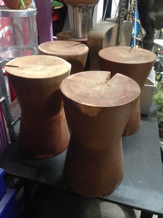 Timber Plinths - Prop For Hire