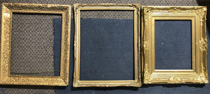 Triple Ornate Frames - Prop For Hire