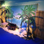 Tropical Beach Scene - Prop For Hire