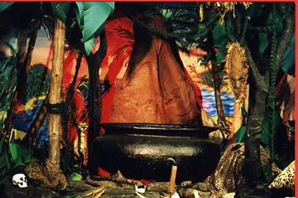 Tropical Cookpot Scene - Prop For Hire