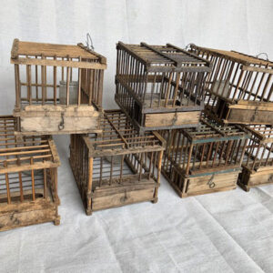 Vintage Handcrafted Bird Cages - Prop For Hire