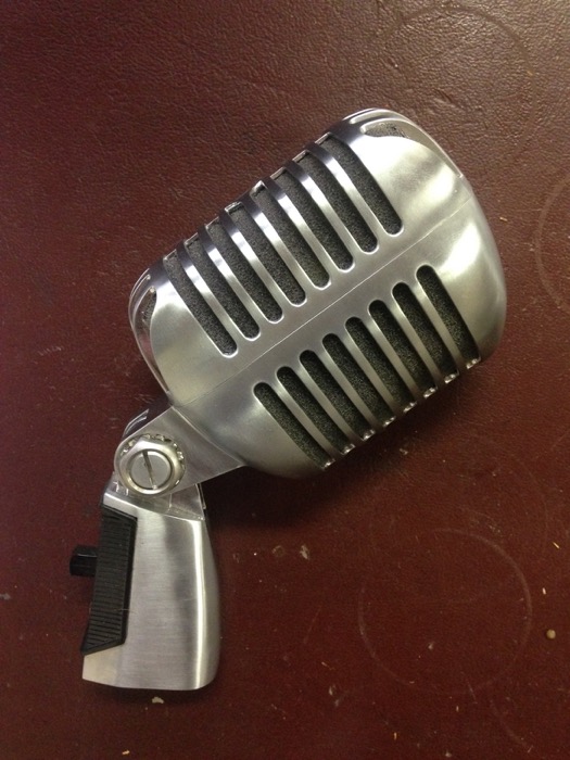 Vintage Microphone - Prop For Hire