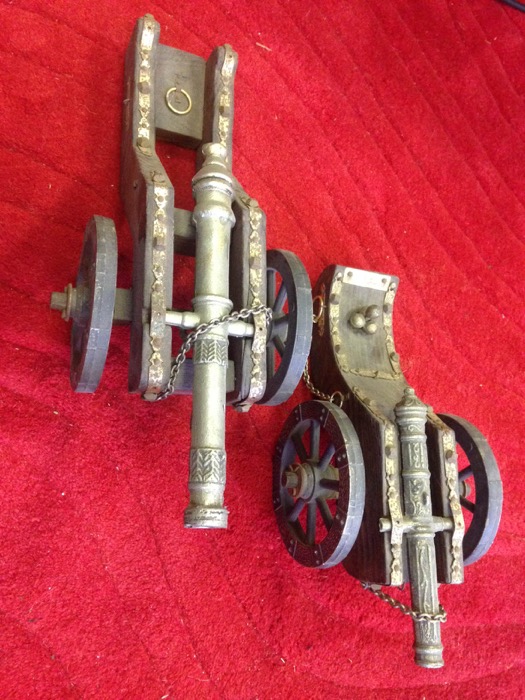 Vintage Model Cannons - Prop For Hire