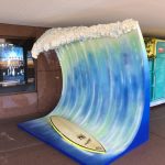 Wave Photo Wall - Prop For Hire