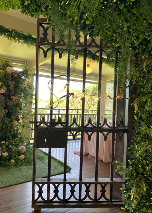 Whimsical Garden Gate - Prop For Hire