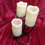 White Candles - Prop For Hire