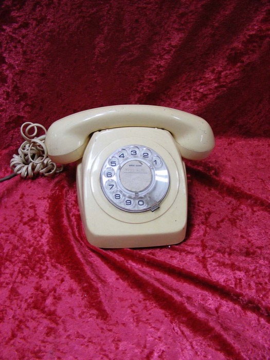White Telephone - Prop For Hire
