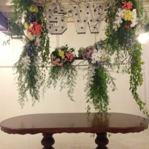 Wooden Banquet Table 1 - Prop For Hire