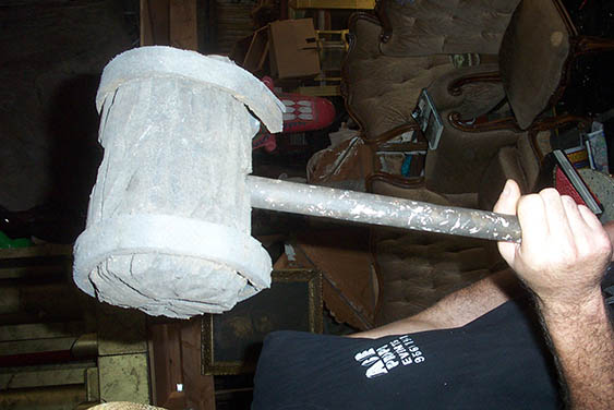 Wooden Mallet - Prop For Hire