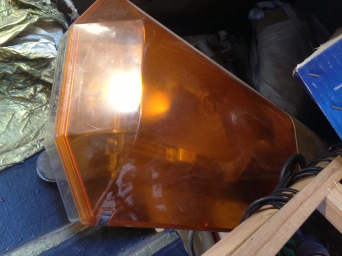 Workvehicle Roof Light - Prop For Hire
