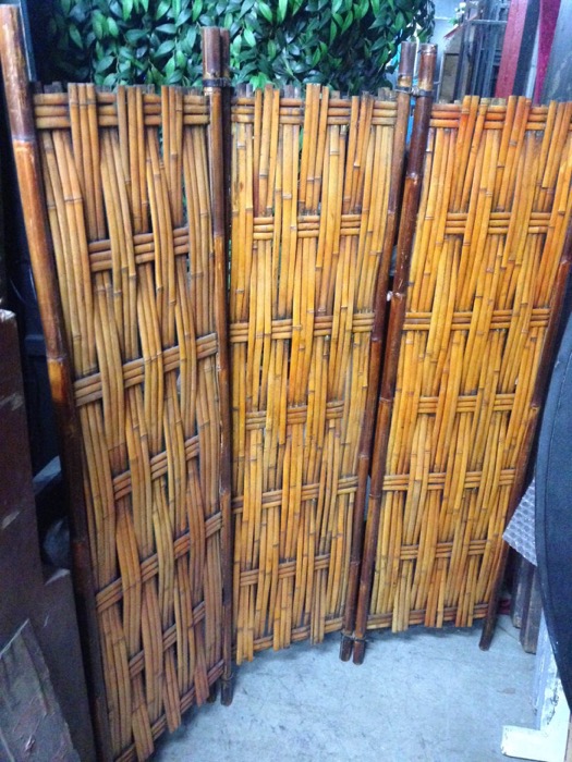 Woven Bamboo Screen - Prop For Hire