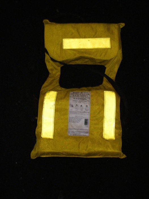 Yellow Life Vest - Prop For Hire